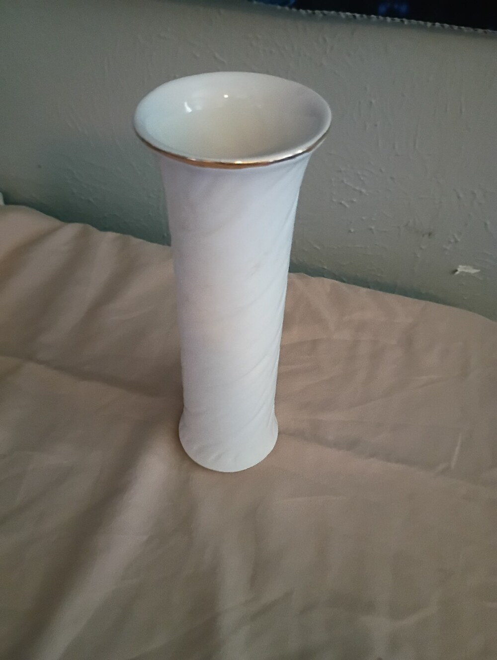 PS Paul Sebastian 1997 gold trim vase limited edition